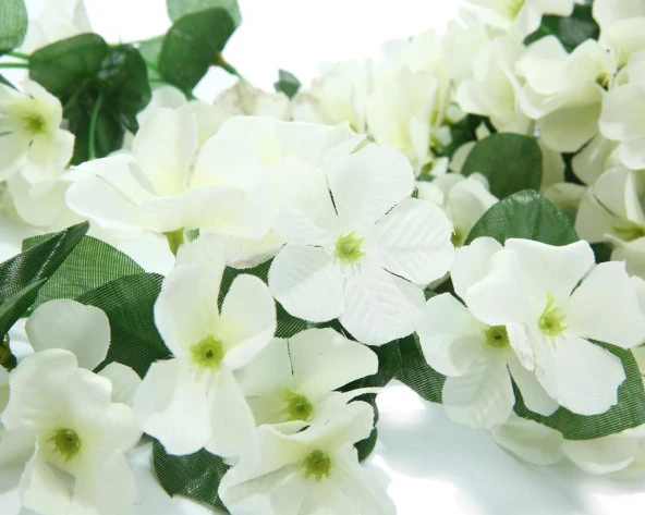 Nettenevime Yapay Çiçek Sarkan Begonvil Çiçeği  JUMBO BEYAZ - Resim 2