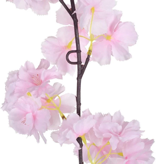 Nettenevime Yapay Çiçek Bahardalı 180cm Dolanabilen Model Japon Kiraz Çiçeği Pembe Açık - Resim 3