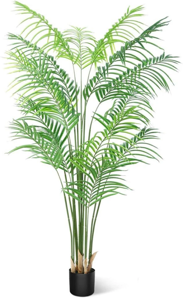 Nettenevime Yapay Ağaç Areka Ağacı Palmiye Ağacı Salon Bitkisi 140cm ürün görseli 1
