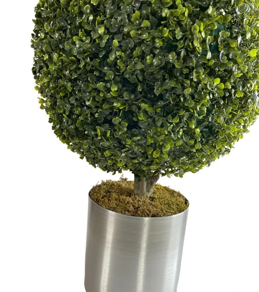 Nettenevime Yapay Ağaç Şimşir Top Tek Toplu Büyük Boy 45*70cm - Resim 4