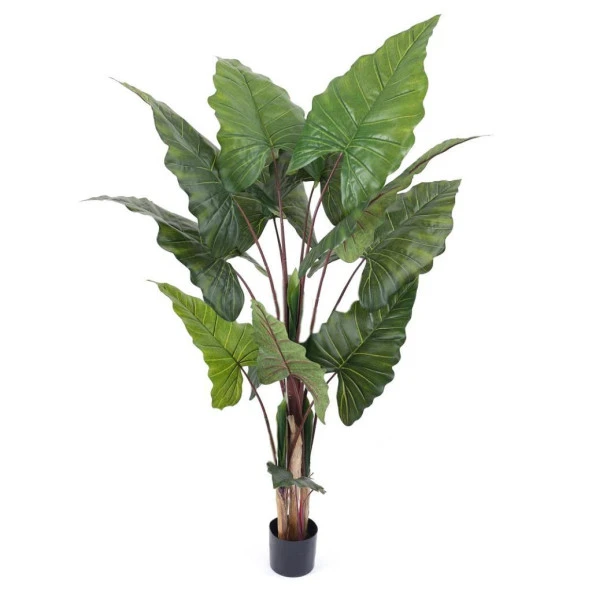 Nettenevime Yapay Ağaç Dev Fil Kulağı Taro Ağacı 170 cm 11 yaprak