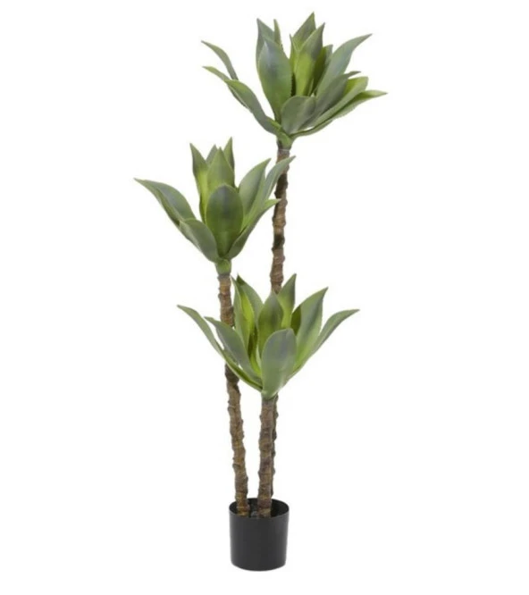 Nettenevime Yapay Ağaç Agave Ağacı 3Gövdeli 160 cm Premium Kalite