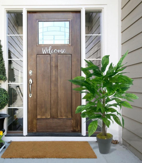 Nettenevime Yapay Ağaç Ceviz Ağacı 100cm Yapay Çiçek Dekoru Yeşil - Resim 3