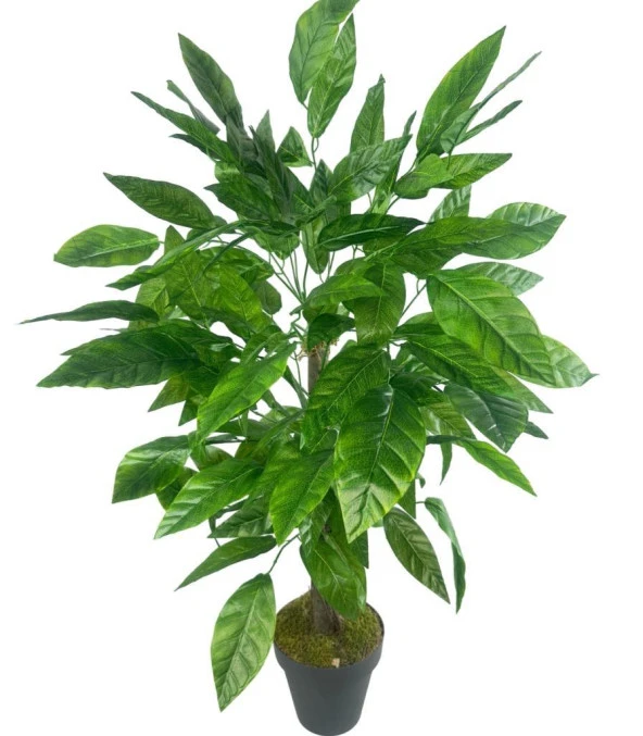 Nettenevime Yapay Ağaç Ceviz Ağacı 100cm Yapay Çiçek Dekoru Yeşil - Resim 6