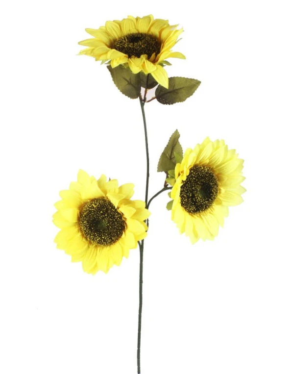 Nettenevime Yapay Çiçek Ay Çiçeği 3 Kafa Uzun 60cm