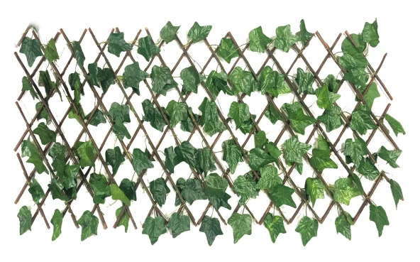 Nettenevime Yapay Çiçek Akordiyon Çit Yapay Sarmaşık lı Duvar Dekoru 210x90cm