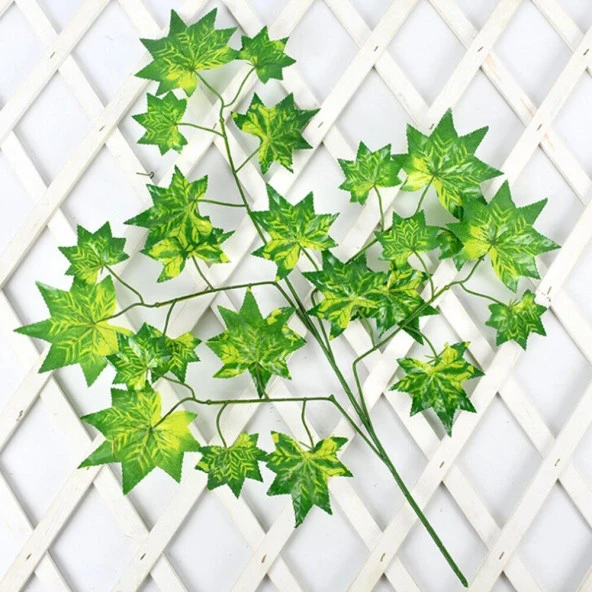 Nettenevime Yapay Çiçek Çınar Yaprağı Yeşil Ağaç Yaprağı ürün görseli 1