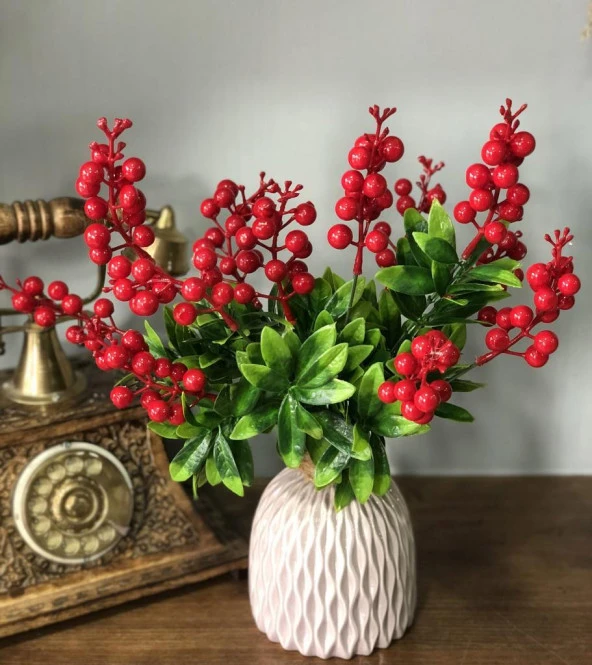 Nettenevime Yapay Çiçek Kokina 5 Kafalı Demet K50 ürün görseli 1