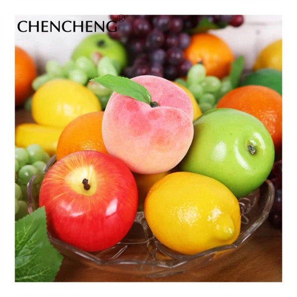 Nettenevime Yapay Meyve Sebze YEŞİL ELMA Aşırı doğal 1. Kalite - Resim 4