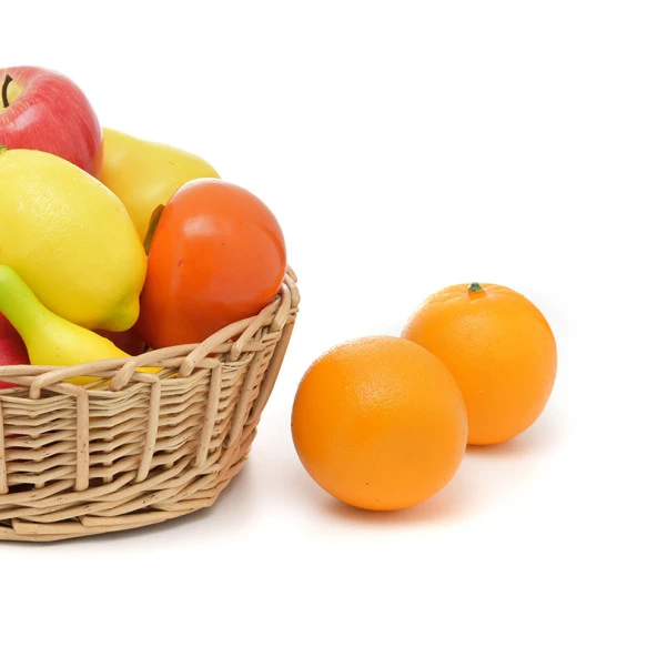 Nettenevime Yapay Meyve Sebze Portakal Aşırı doğal 1. Kalite - Resim 4