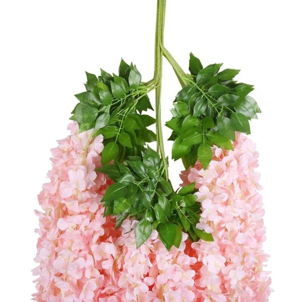 Nettenevime Sarkan Yapay Çiçek Akasya PEMBE AÇIK 80 cm 3 Sarkan Dallı 12 ADET BAĞ - Resim 6
