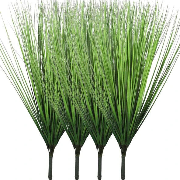 Nettenevime Yapay Çiçek Saz 60 cm Plants Grass  4 Adet Dekoratif Çiçek