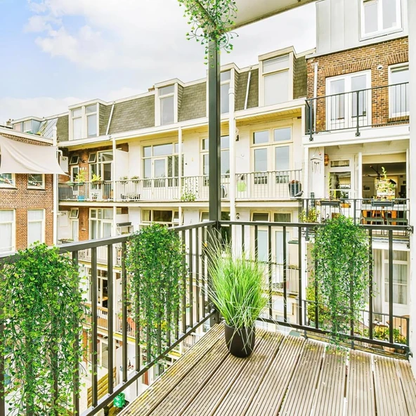 Nettenevime Yapay Çiçek Sarkan Yeşil Bitki Yapay Sarmaşık ty60 Yeşil - Resim 8