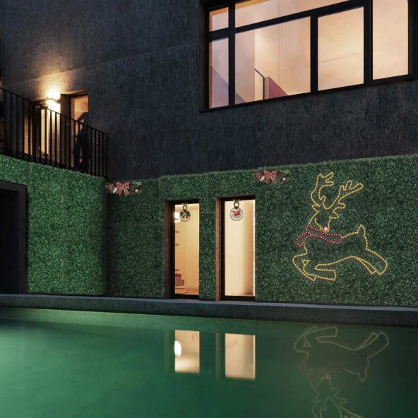 Nettenevime 10'lu Duvar Kaplama Panel Şimşir Tabaka 40x60 cm - Resim 9