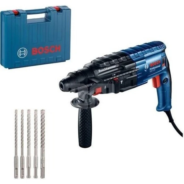 Bosch Gbh 240 Sds Kırıcı Delici + Sds Plus Set - 0615990M99