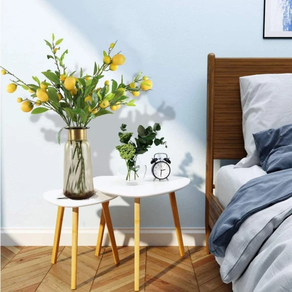 Nettenevime Yapay Limon Dalı 100cm Yapay Çiçek Limon Ağacı Dalı - Resim 4