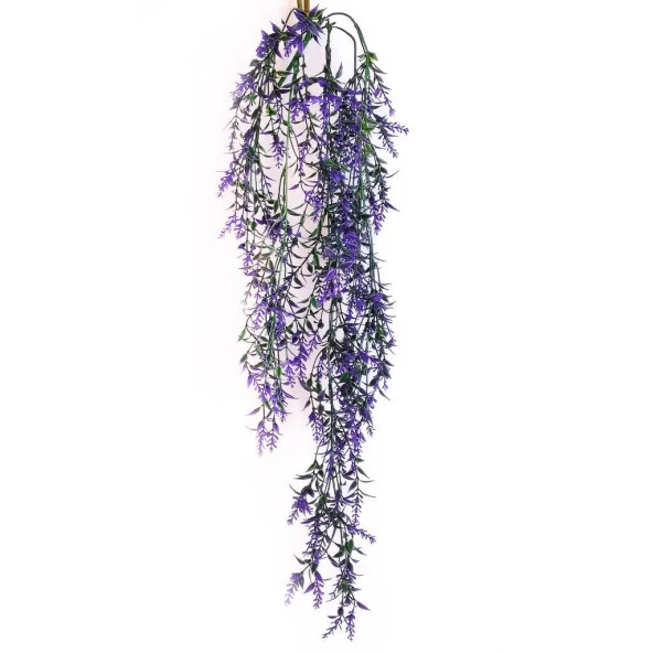 Nettenevime Yapay Çiçek Sarkan Bitki Mor 5 Dallı Sarkan Çiçek TY62-4MR ürün görseli 1