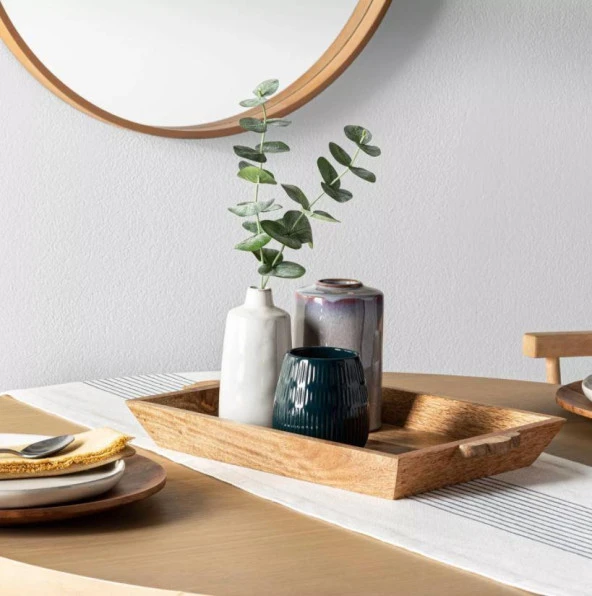 Yapay Çiçek Okaliptus Tek Dal 25cm Yeşil Aradal Garnitür Eucalyptus - 2