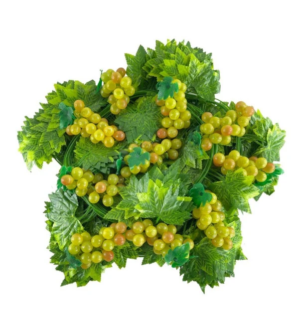 Nettenevime Yapay Sarmaşık 10 Adet Üzüm 12adet 230cm Sarmaşık Paket Yapay Çiçek - Resim 7