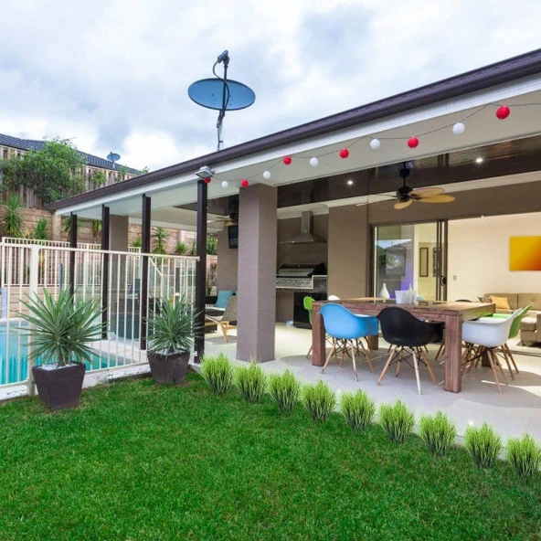 Nettenevime Yapay Çiçek Saz Demet 10 ADET Garnitür Yeşil Aradal Dekoratif Yapay Bitki - Resim 5