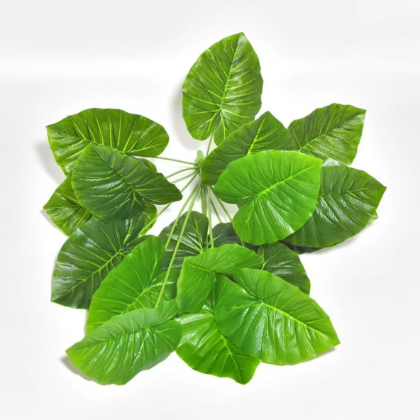 Nettenevime Yapay Çiçek Demet Pothos Yeşil 18Dal 70cm Salon Çiçeği Yapay Bitki - Resim 4