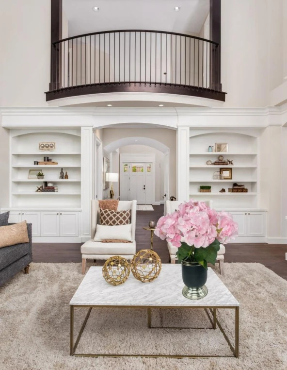 Nettenevime Yapay Çiçek Pembe Ortanca Aranjmanı Siyah Gümüş Vazolu Masa Üstü Çiçeği Arajman - Resim 6