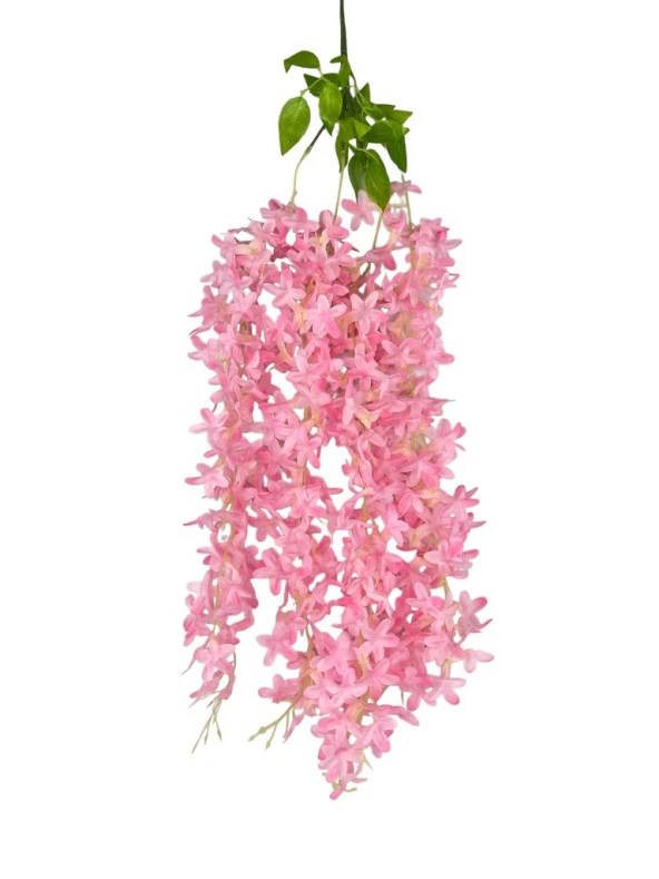 Nettenevime Yapay Çiçek Sarkan 4 Dallı Akasya 70cm PEMBE