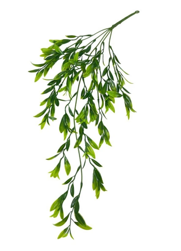 Nettenevime Yapay Çiçek Sarkan Fesleğen 60cm 5Dallı ty120 Yapay Sarmaşık Yeşil