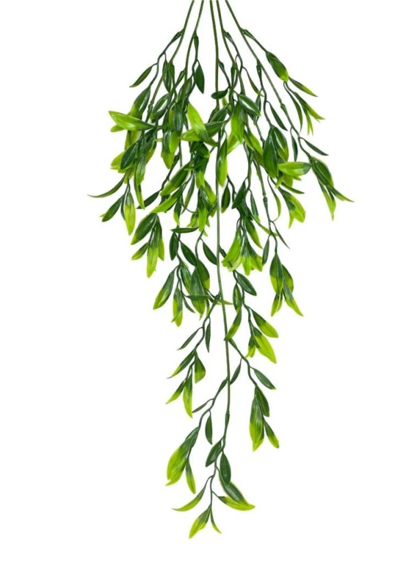 Nettenevime Yapay Çiçek Sarkan Fesleğen 60cm 5Dallı ty120 Yapay Sarmaşık Yeşil - Resim 4