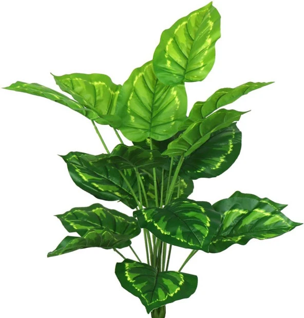 Nettenevime Yapay Çiçek Demet Tropik Diffenbahya 18 Dal 70 cm Salon Çiçeği Yapay Bitki ürün görseli 1