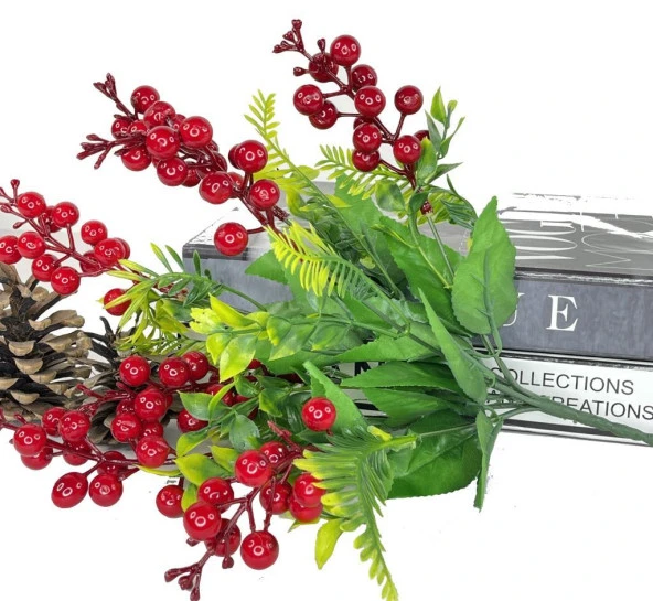 Nettenevime Yapay Çiçek Kokina Demetİ 35X25CM - Resim 3