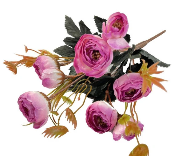 Nettenevime Yapay Çiçek Erengül Demeti 5 Dallı Lila