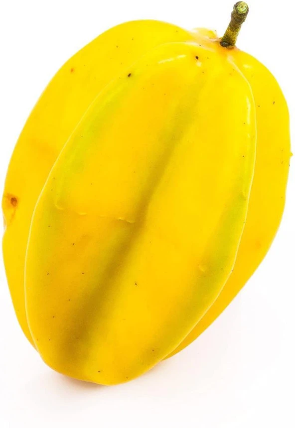 Nettenevime Yapay Meyve Carambole Star Fruit Yapay Yıldız Meyvesi Sarı 1adet