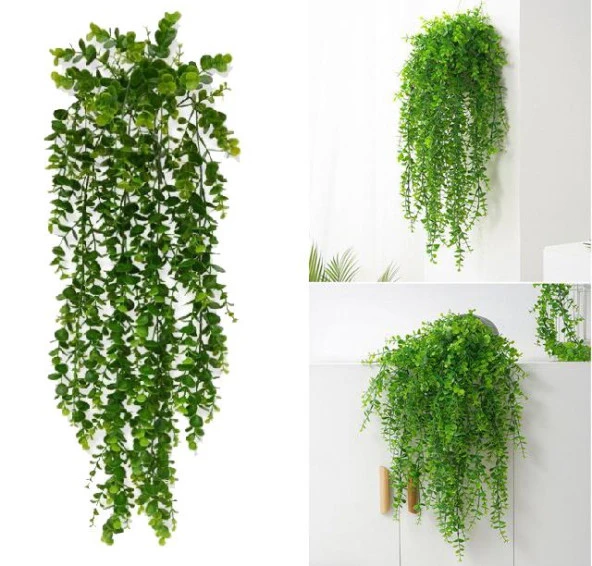 Nettenevime Yapay Çiçek Sarkan Şimşir Okaliptus Yapay Sarmaşık - Resim 3