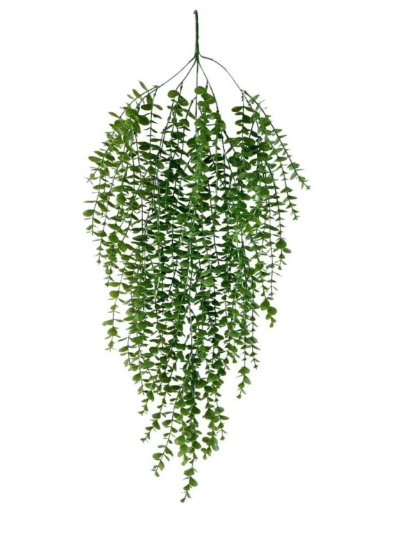 Nettenevime Yapay Çiçek Sarkan Şimşir Okaliptus Jumbo Boy 75*35cm Yapay Sarmaşık - Resim 2