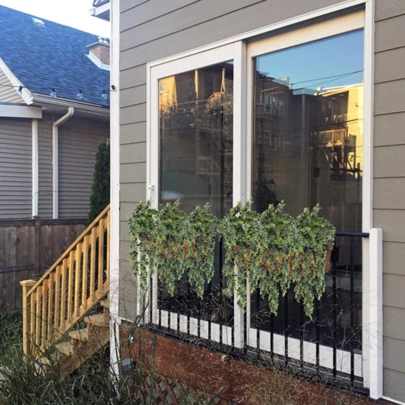 Nettenevime Yapay Çiçek Sarkan Şimşir Okaliptus Jumbo Boy 75*35cm Yapay Sarmaşık - Resim 7