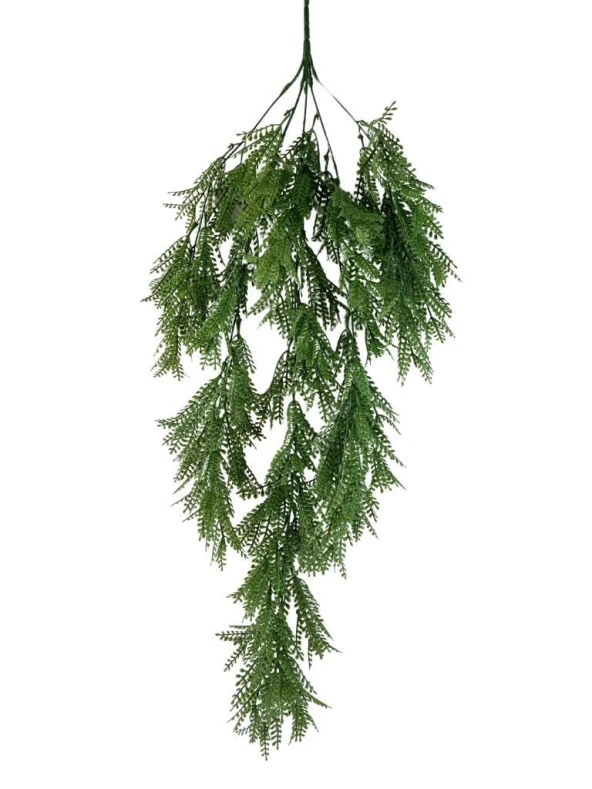 Nettenevime Yapay Çiçek Sarkan Çiçek Yeşil Mat Fern725 Yapay Sarmaşık  70*30cm UV Katkılı Güneşe Dayanıklı - 2