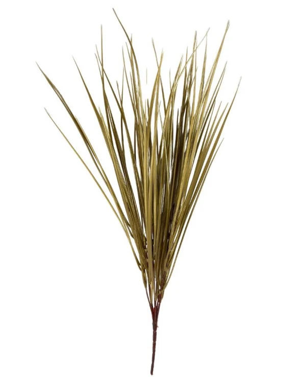Nettenevime Yapay Çiçek Gold Altın Dore Grass Saz 50cm Bitki Yapay Çiçek Dekor Çiçeği Uzun Ot