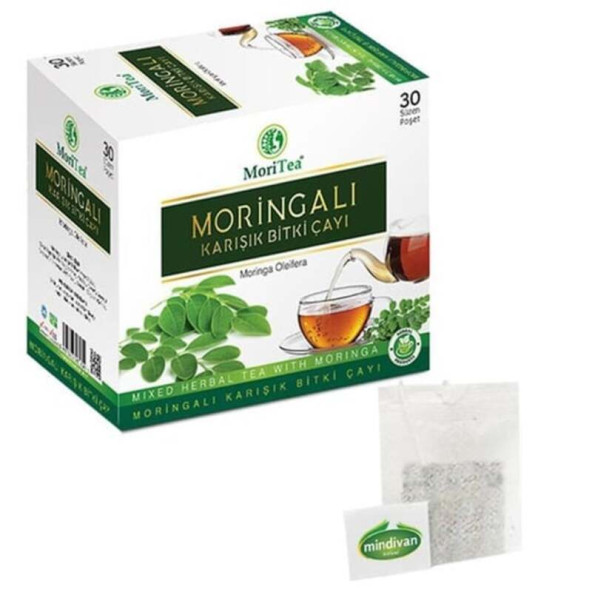 Moritea Moringa Çayı 30 Adet Süzen Poşet
