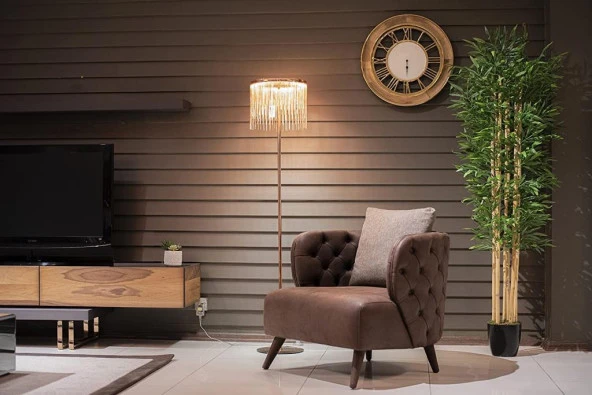 Nettenevime Yapay Bambu Ağacı 210cm Siyah Saksılı 7 dallı - Resim 4