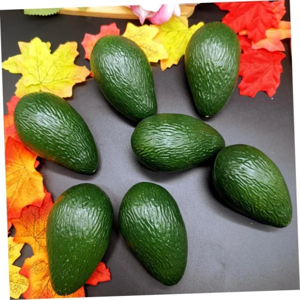 Nettenevime Yapay Meyve Avokado Fake Fruit - Resim 4