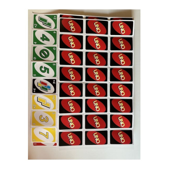 Uno Oyun Kartı 108 Adet Kart - 3