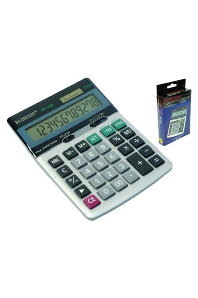Rubenis Hesap Makinası Masa Üstü 12 Hane SB-1208