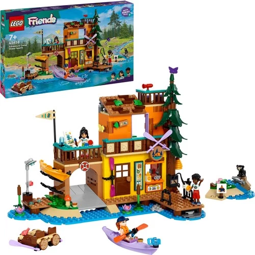 LEGO Friends 42626 Macera Kampı Su Sporları (628 Parça) ürün görseli 1