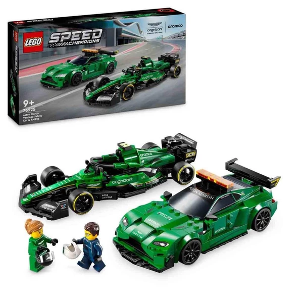 LEGO Speed Champions 76925 Aston Martin Güvenlik Aracı ve AMR23 (564 Parça)