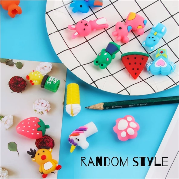 20'li Figürlü Kalem Başlığı Kalem Süsü - Resim 2