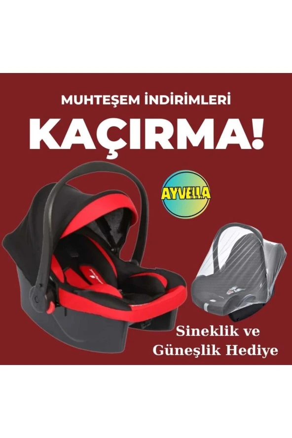 PUSET SİNEKLİK ve GÜNEŞLİK HEDİYELİ EMNİYET KEMERLİ LÜX PEDLİ BEBEK ÇOCUK TAŞIMA PUSETİ