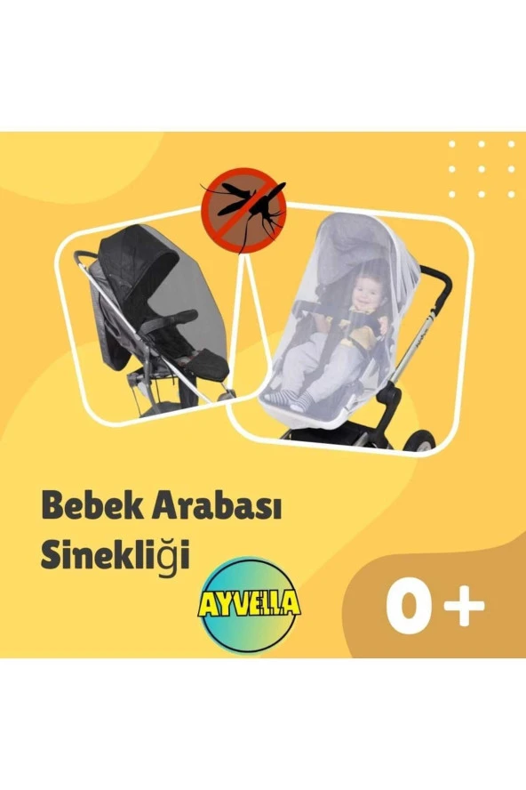 SİNEKLİK PUSET ANA KUCAĞI OTO KOLTUĞU BEBEK ARABASI PUSET SİNEK ÖNLEYİCİ