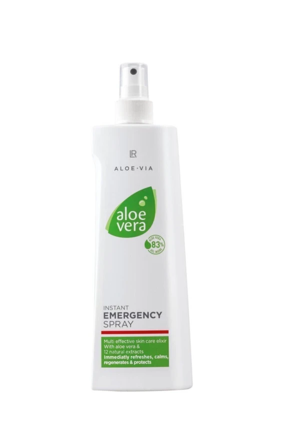 Aloe Via Aloe Vera Acil Durum Yardım Spreyi Büyük Boy 400 ml