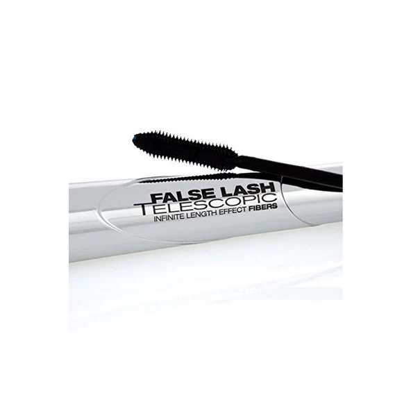 L'oréal Paris False Lash Telescopic Fiber Maskara - Siyah - 3